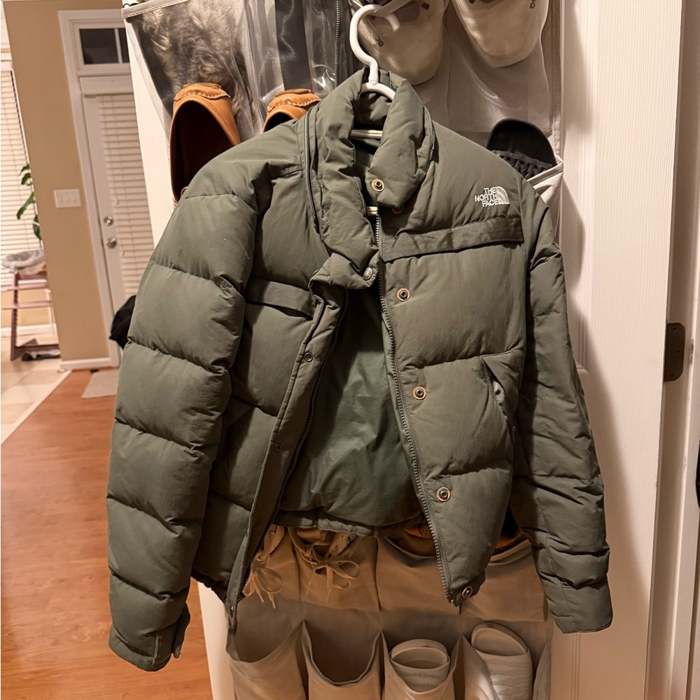 The North Face Olive Insulated Jacket